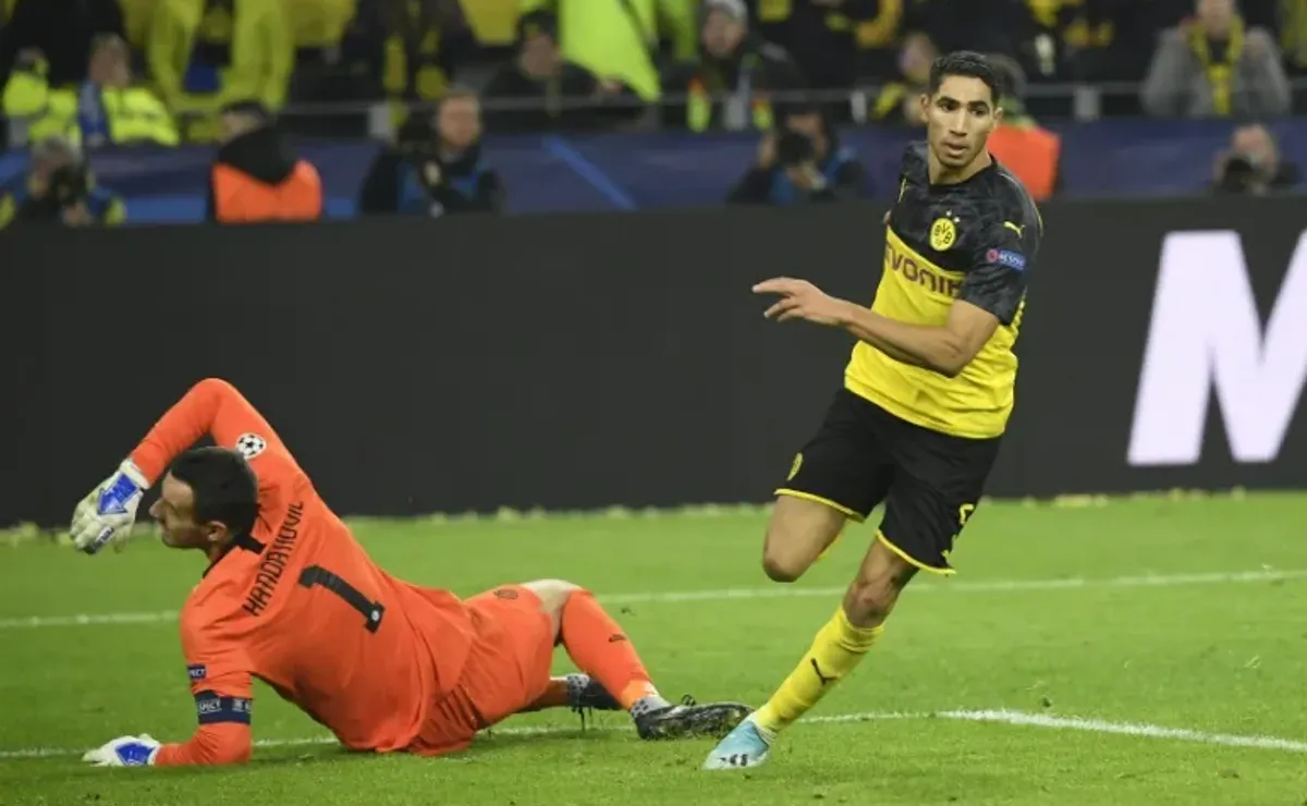 Borussia Dortmund's Achraf Hakimi sets new Bundesliga speed record