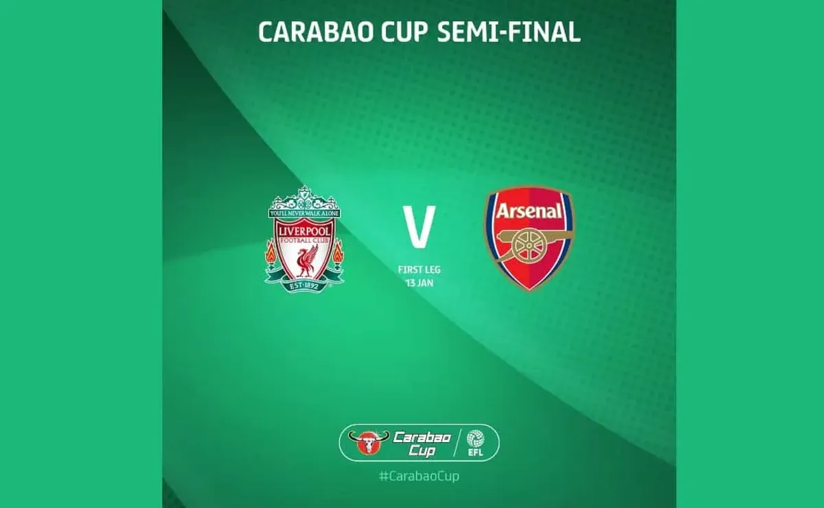 Liverpool v arsenal online efl cup on tv