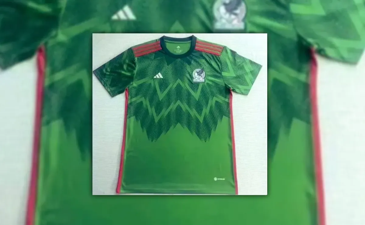 They leaked the new Mexico jersey for the 2022 World Cup in Qatar - Infobae