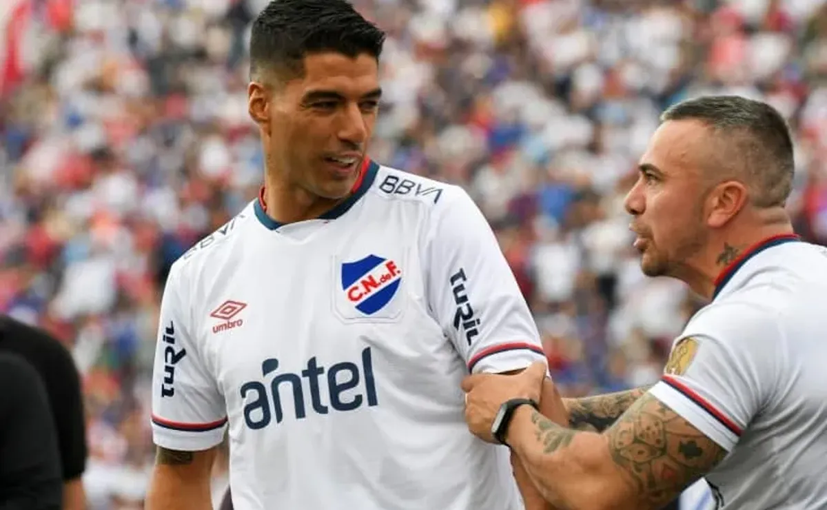 Luis Suarez Turns Up For Boyhood Club, Nacional In Copa Sudamericana