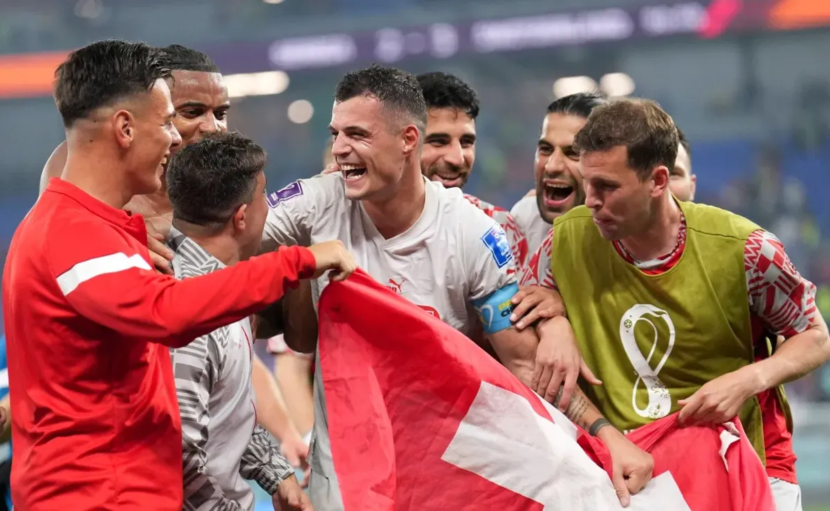 Serbia 2-3 Switzerland: Swiss qualify for knockouts in another