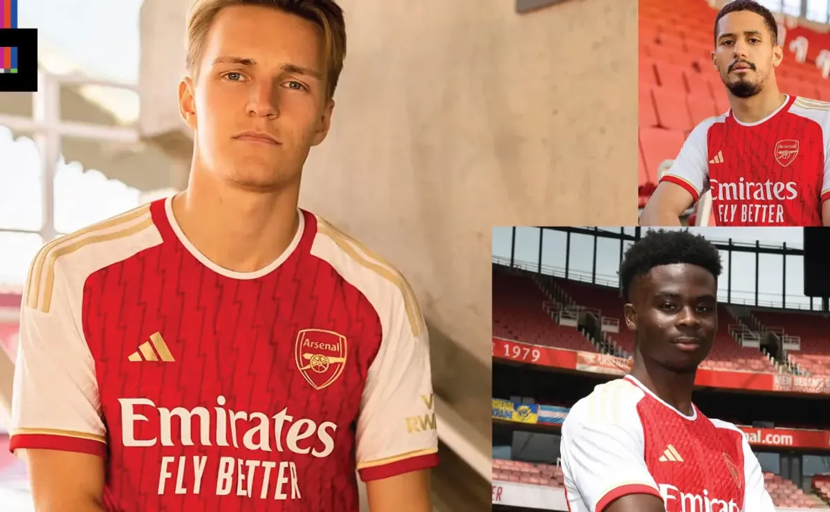 Premier League new kits for 2023/24 season: Arsenal celebrate