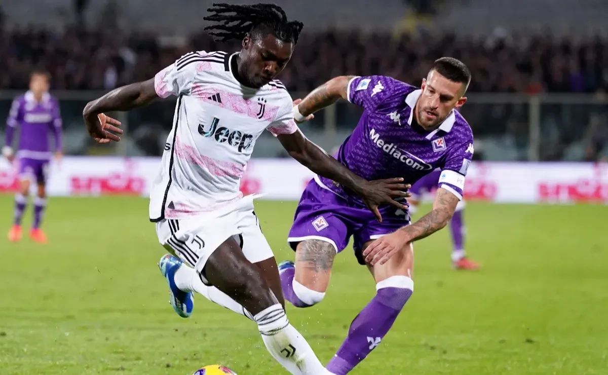 Juve squeeze past Fiorentina to keep pace with leaders Inter