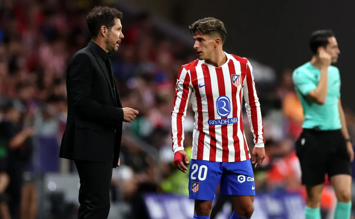 Un referente del Atlético de Madrid blanqueó la relación de Diego Simeone con Giuliano