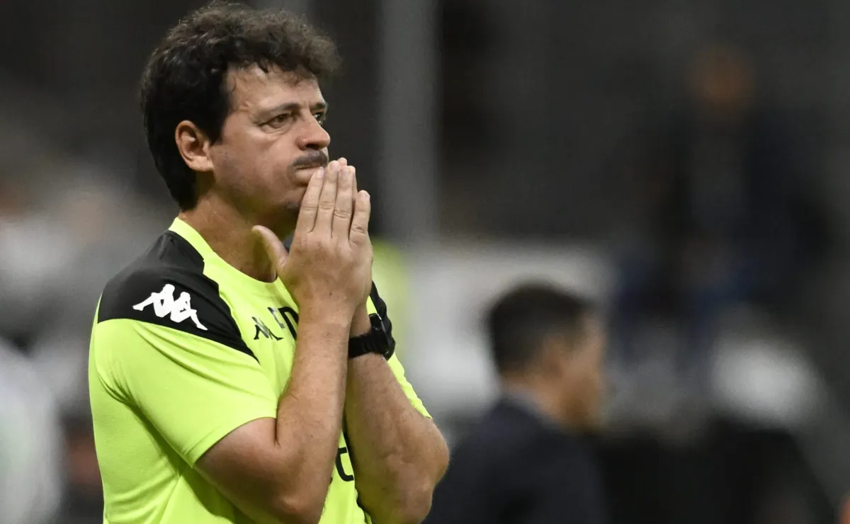 Fernando Diniz, treinador do Vasco (Foto: Mateus Bonomi)