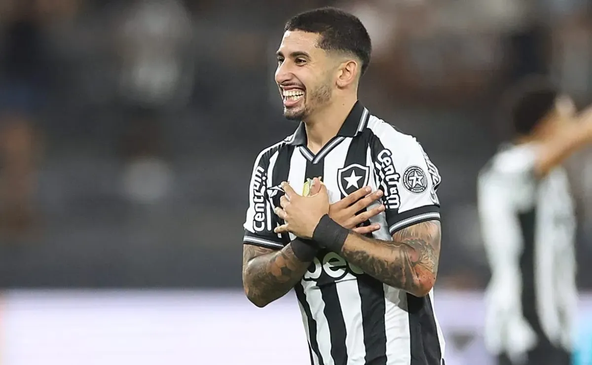 Santi Rodriguez, autor do único gol da partida (Foto: Vitor Silva/Botafogo)