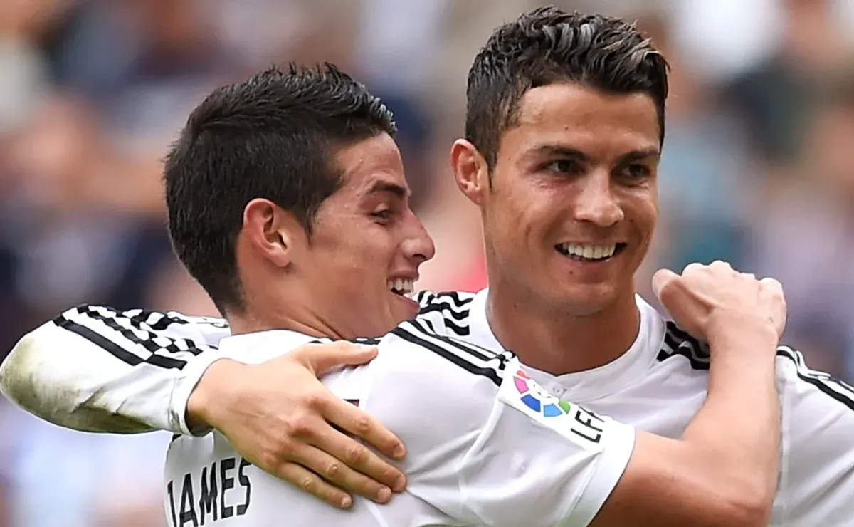 Uno de los mejores amigos de Cristiano Ronaldo reveló el equipo donde jugaría James Rodríguez - Bolavip Colombia