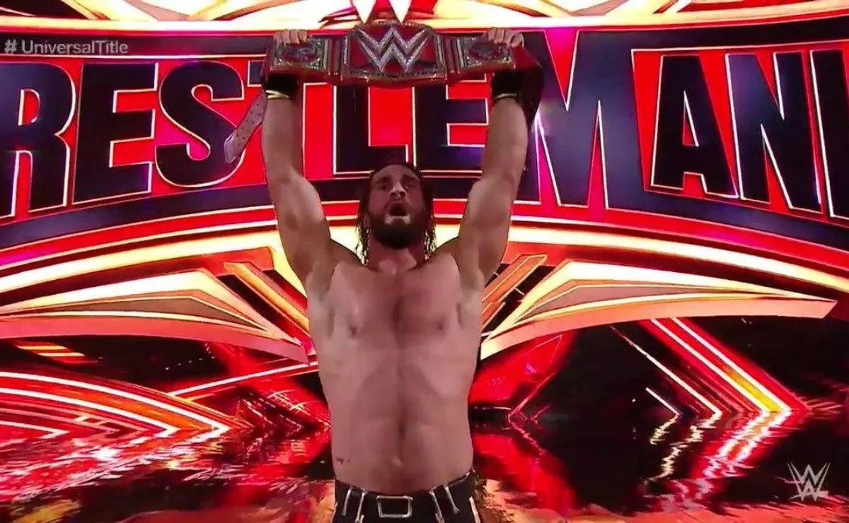 Seth Rollins venció a Brock Lesnar y abrió WrestleMania 35 como el nuevo campeón Universal - RedGol