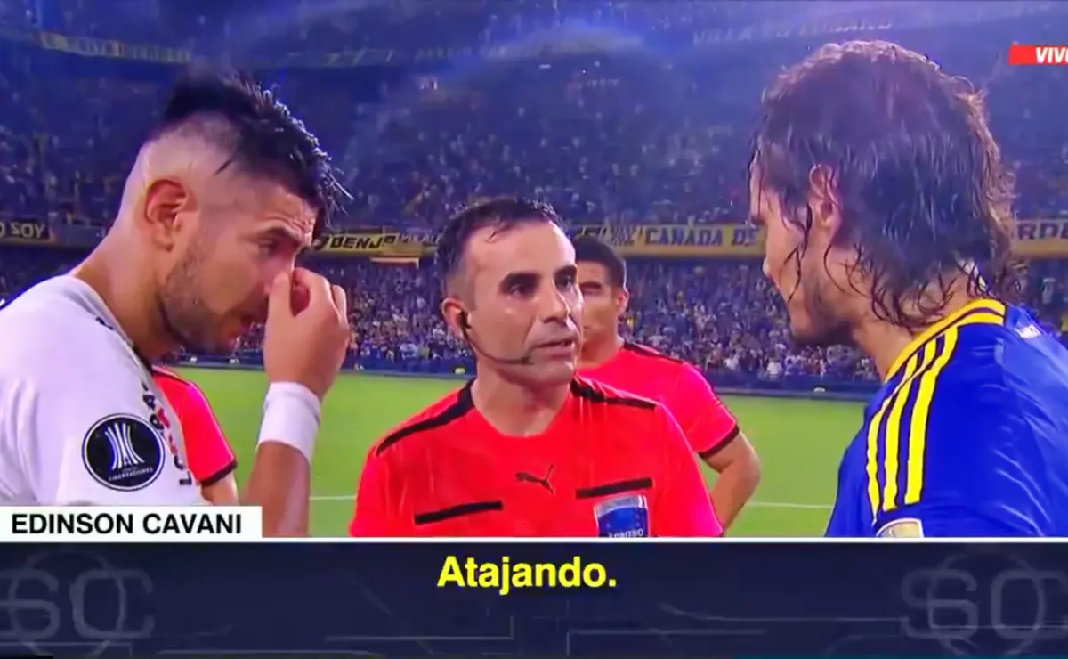 Edinson Cavani corona noche para el olvido en Boca con insólita decisión