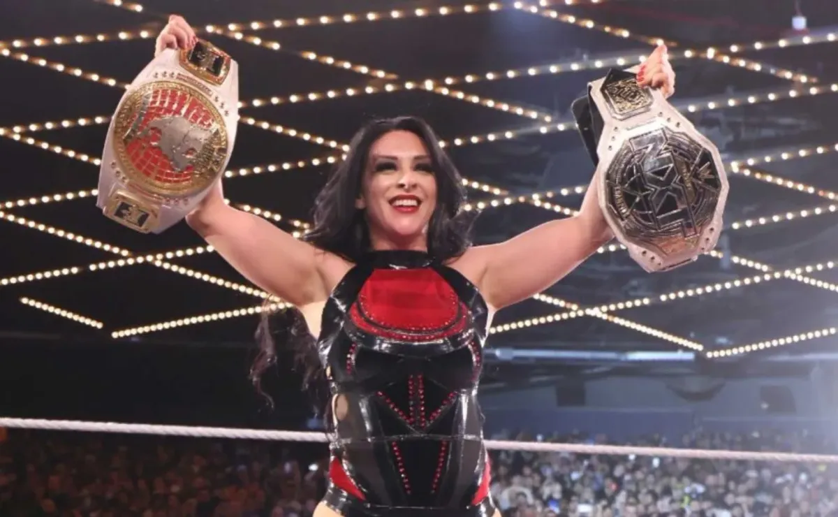 Stephanie Vaquer se convierte en doble campeona de NXT Stephanie Vaquer se convierte en doble campeona de NXT