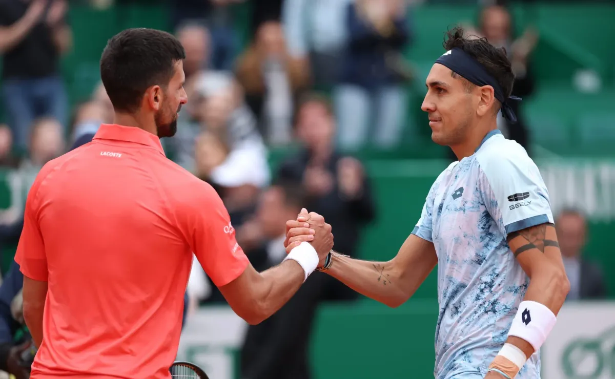 Tabilo iguala a Nadal: vence a Djokovic Tabilo iguala a Nadal: vence a Djokovic