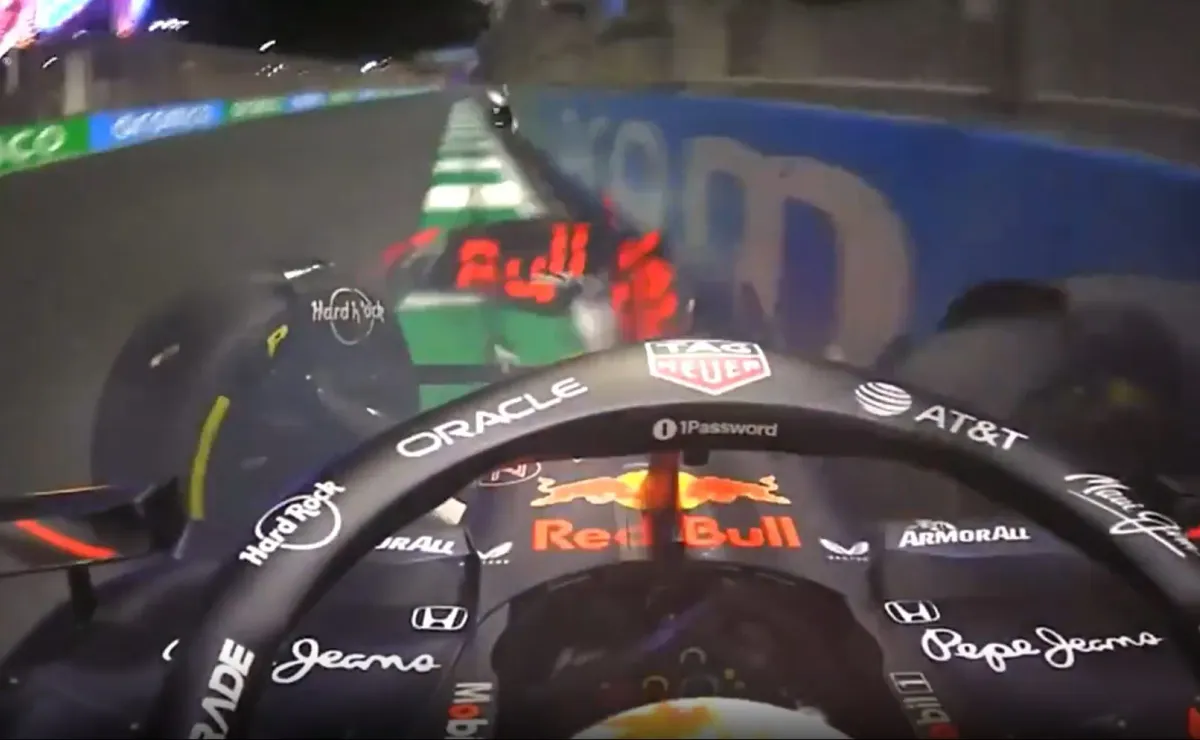 Impactantes imágenes del debutante Yuki Tsunoda chocando en Arabia Saudita Impactantes imágenes del debutante Yuki Tsunoda chocando en Arabia Saudita