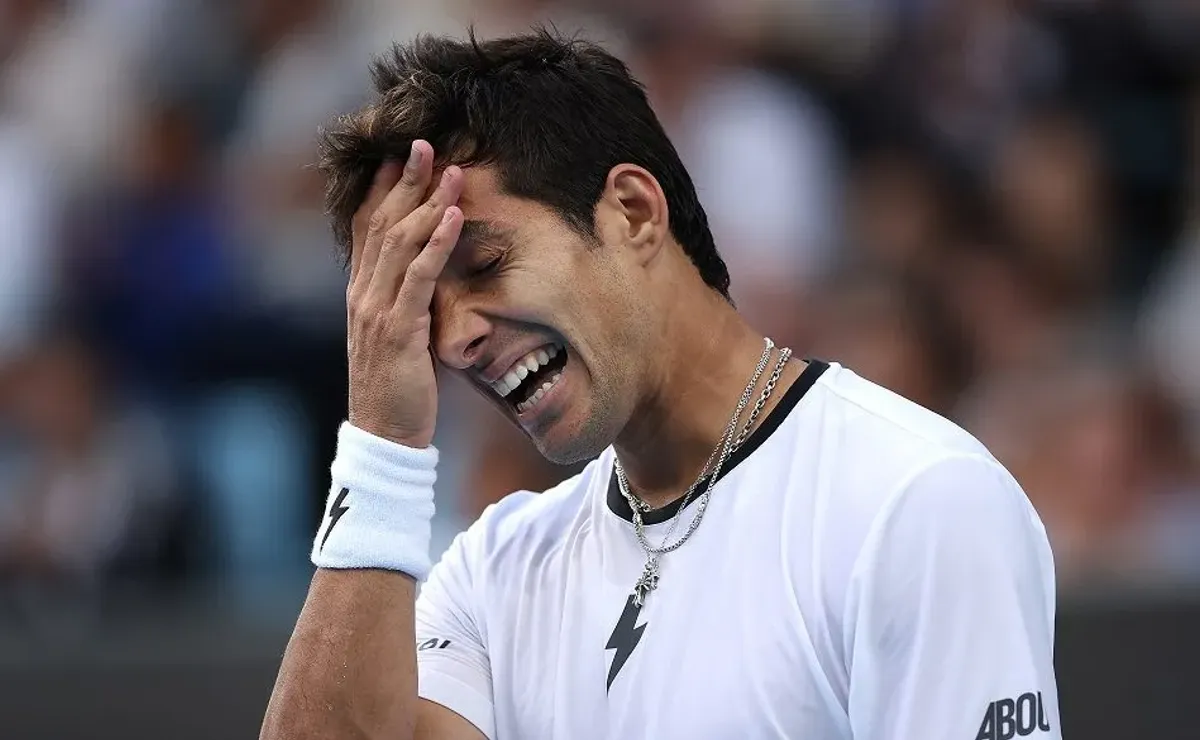 Cristian Garin cae en la qualy de Madrid Cristian Garin cae en la qualy de Madrid