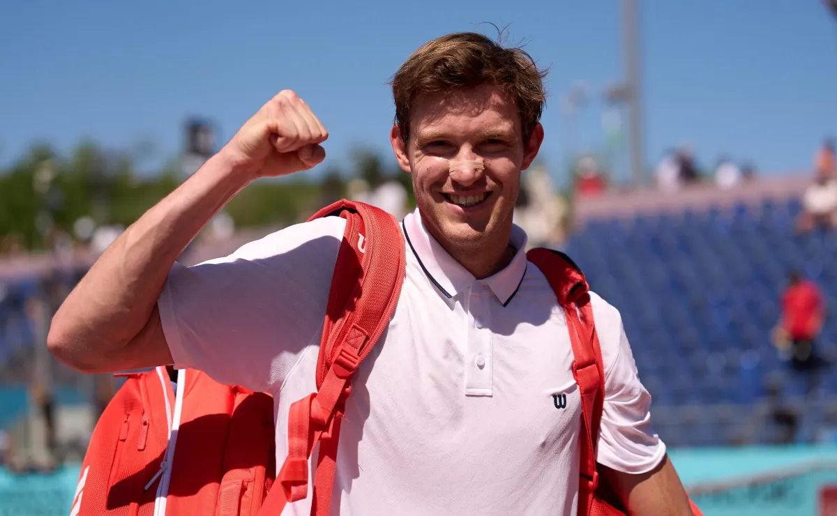 Nico Jarry confiado en vencer a Dimitrov Nico Jarry confiado en vencer a Dimitrov