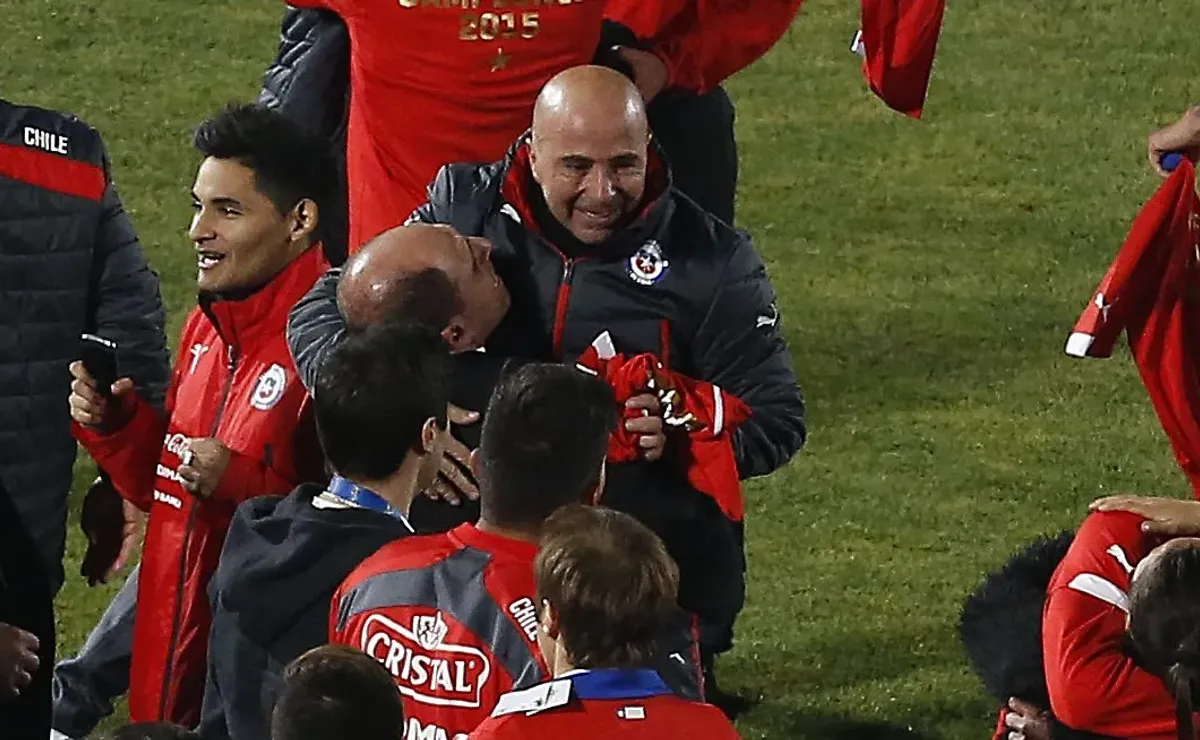 Sergio Jadue elogia a Jorge Sampaoli tras 10 años de la Copa América Sergio Jadue elogia a Jorge Sampaoli tras 10 años de la Copa América