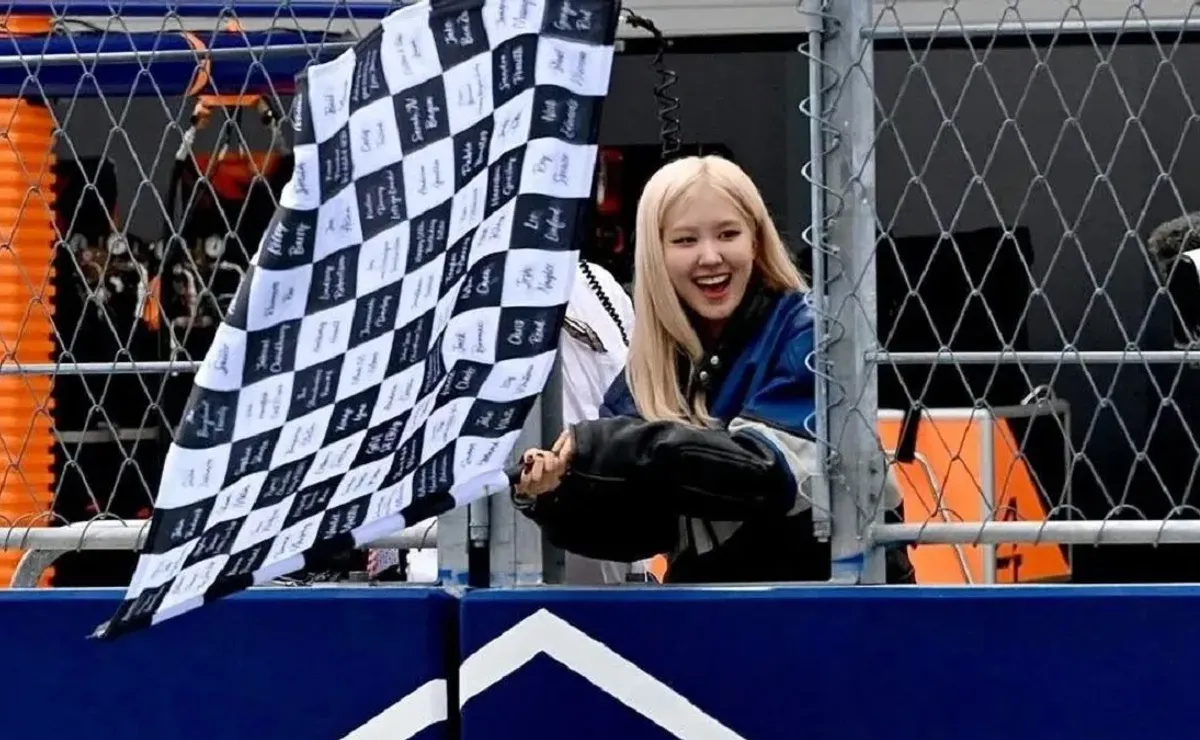 ROSÉ de Blackpink se une al mundo de la Fórmula 1 ROSÉ de Blackpink se une al mundo de la Fórmula 1