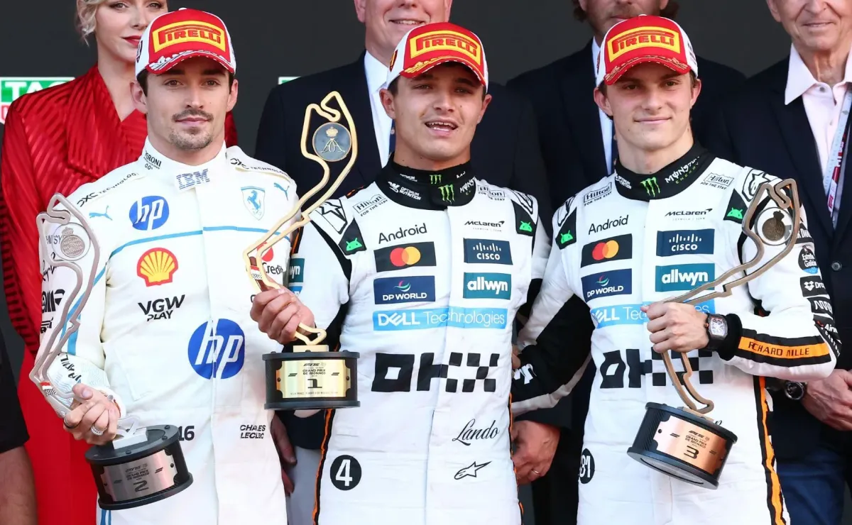 Norris se acerca a Piastri en la tabla de pilotos de la F1 2025 Norris se acerca a Piastri en la tabla de pilotos de la F1 2025