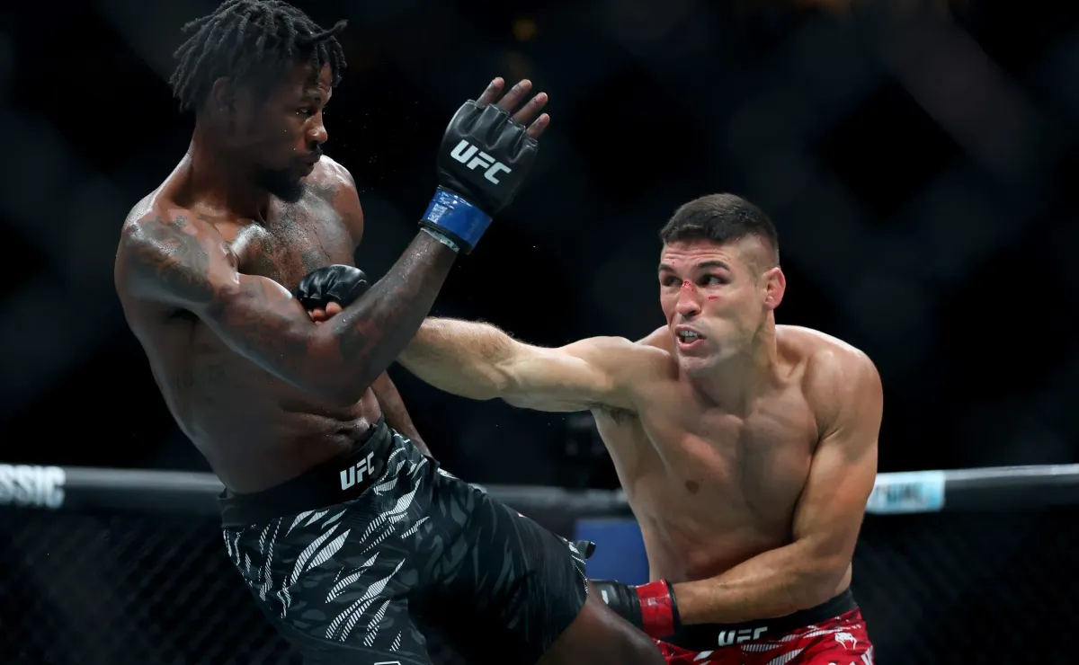 Vicente Luque finalizado con sumisión en UFC 316 Vicente Luque finalizado con sumisión en UFC 316