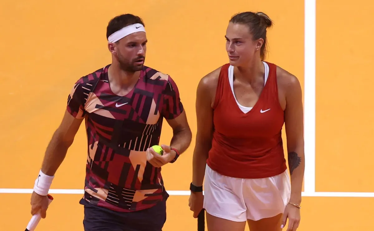 Aryna Sabalenka y Grigor Dimitrov jugarán dobles mixtos en el US Open Aryna Sabalenka y Grigor Dimitrov jugarán dobles mixtos en el US Open