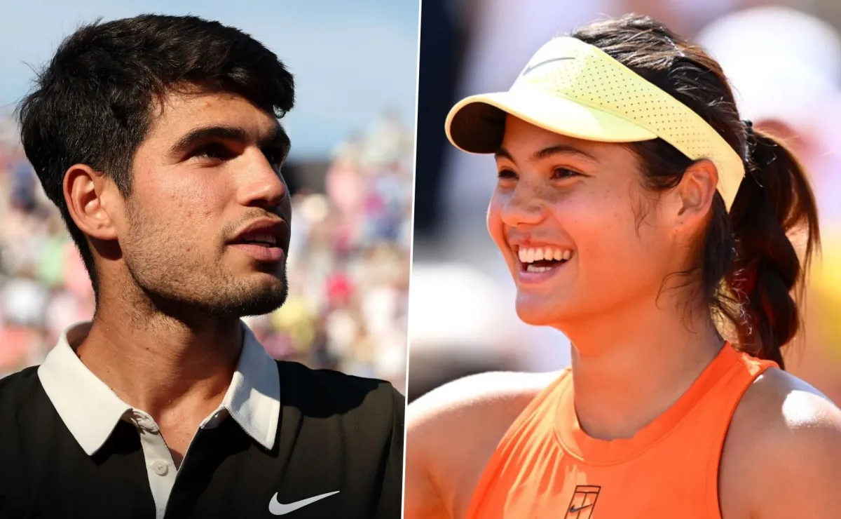 Alcaraz y Raducanu: Gestos en Wimbledon Alcaraz y Raducanu: Gestos en Wimbledon