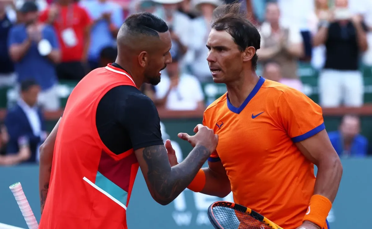 Nick Kyrgios revela trucos de Nadal para intimidarlo Nick Kyrgios revela trucos de Nadal para intimidarlo