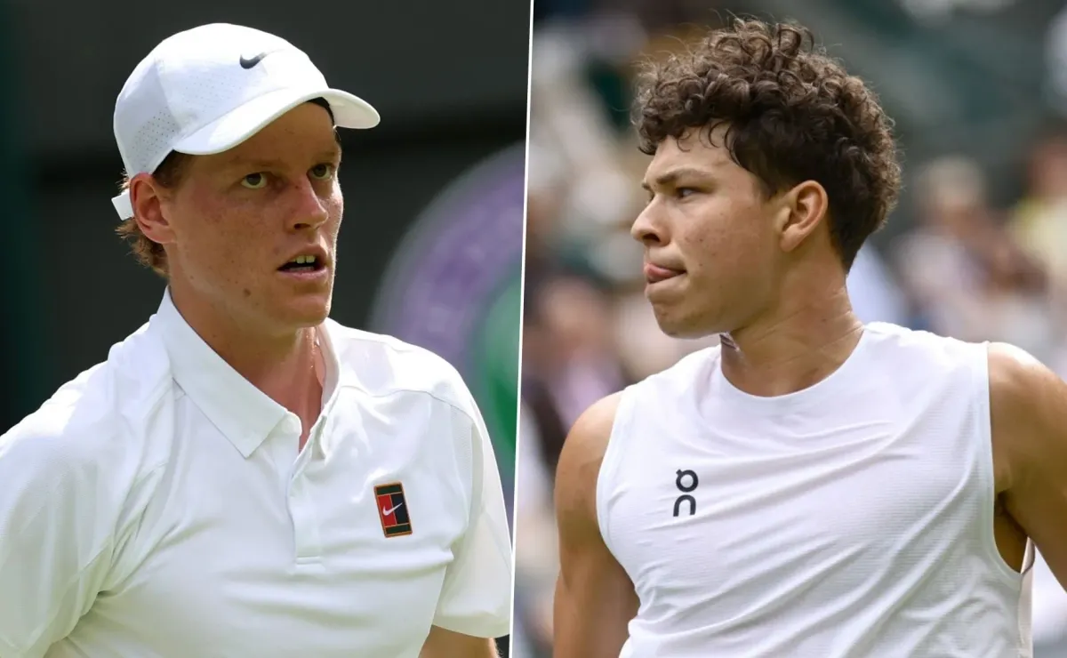 Horario y transmisión: Jannik Sinner vs. Ben Shelton en cuartos de Wimbledon Horario y transmisión: Jannik Sinner vs. Ben Shelton en cuartos de Wimbledon