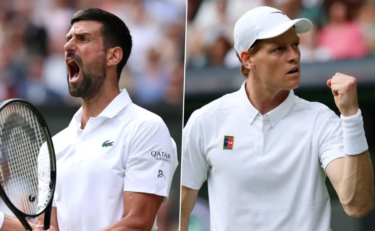 Semifinal Wimbledon: Djokovic vs. Sinner, horario y transmisión en vivo Semifinal Wimbledon: Djokovic vs. Sinner, horario y transmisión en vivo