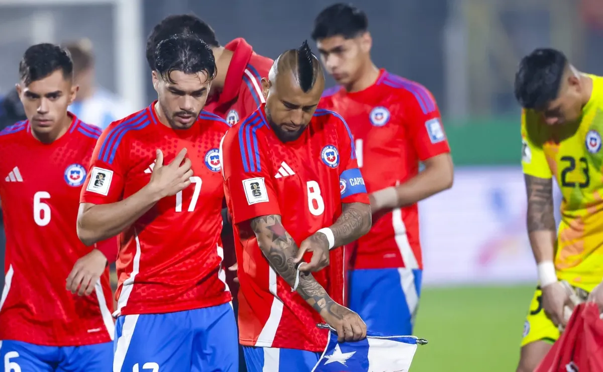 Chile cae en ranking FIFA como segunda peor selección de Sudamérica Chile cae en ranking FIFA como segunda peor selección de Sudamérica