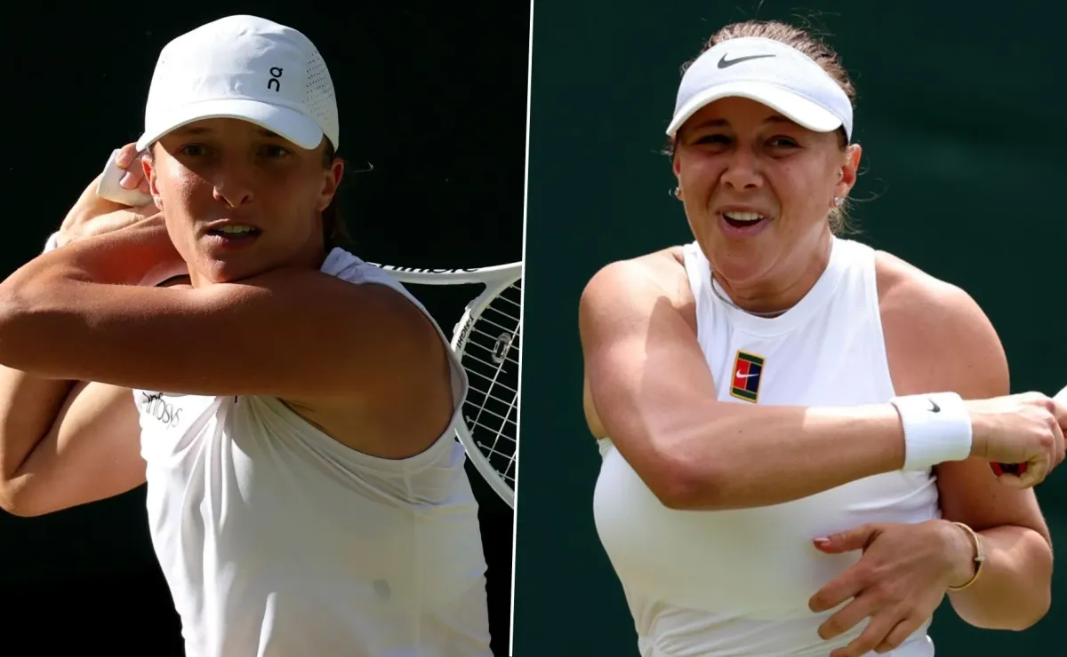 Horario y dónde ver Iga Swiatek vs. Anisimova en la final de Wimbledon Horario y dónde ver Iga Swiatek vs. Anisimova en la final de Wimbledon