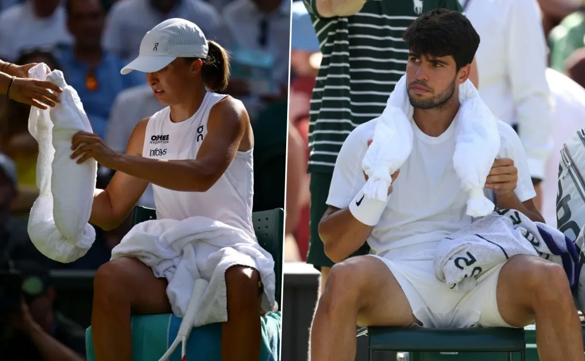 Regla inusual podría afectar final de Wimbledon por calor Regla inusual podría afectar final de Wimbledon por calor