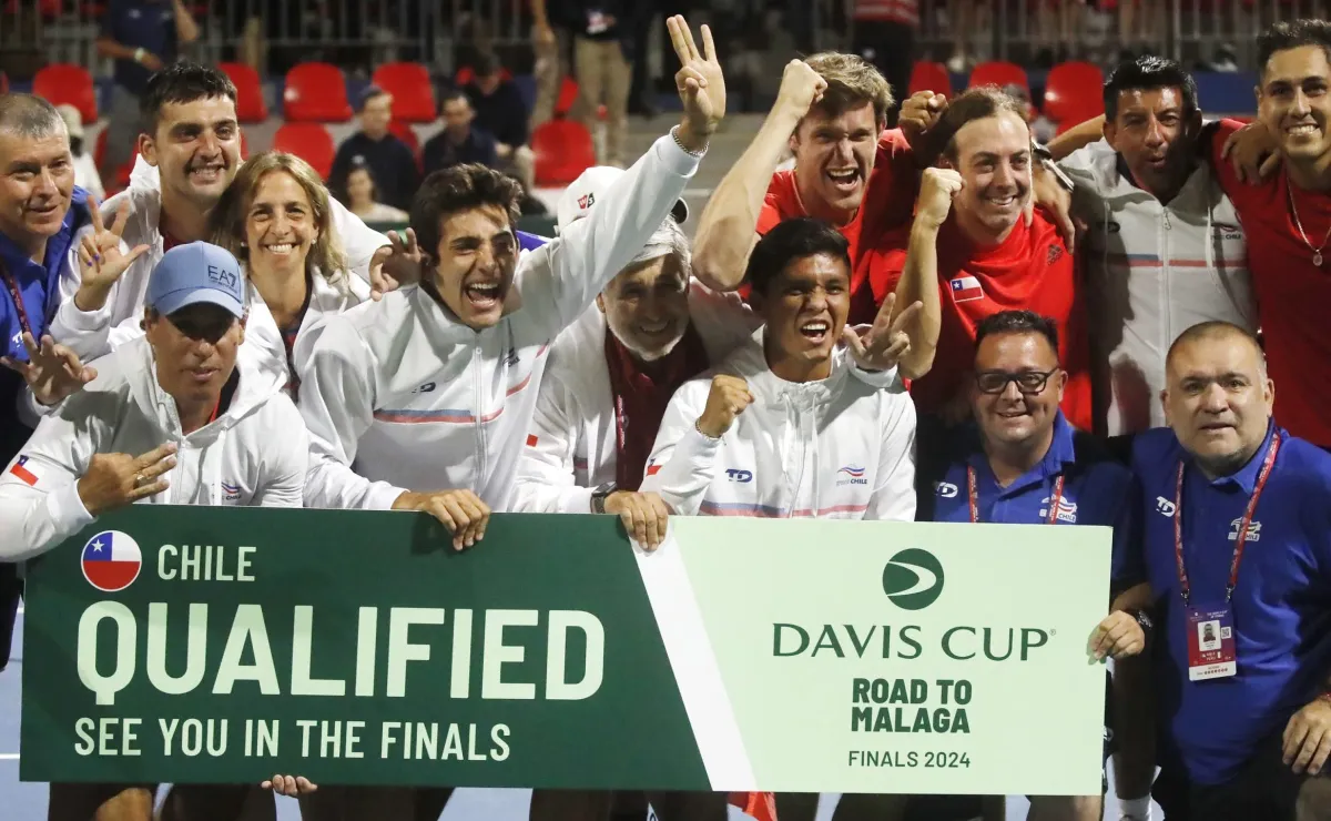 Chile recibe buena noticia en serie de Copa Davis ante Luxemburgo Chile recibe buena noticia en serie de Copa Davis ante Luxemburgo