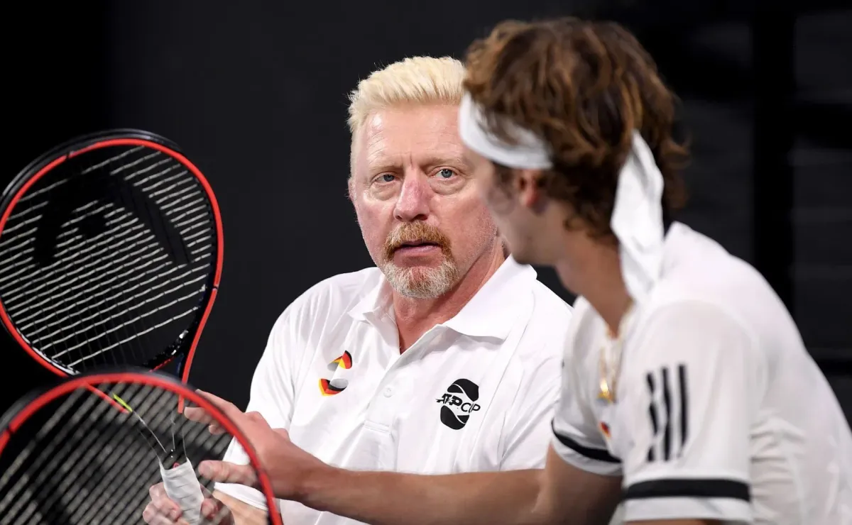 Boris Becker critica a Zverev tras Wimbledon Boris Becker critica a Zverev tras Wimbledon