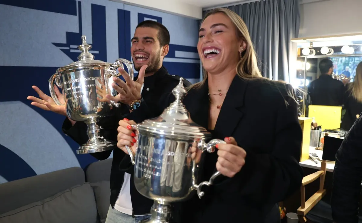 Sabalenka y Alcaraz: el insólito detalle que los conecta más allá del US Open Sabalenka y Alcaraz: el insólito detalle que los conecta más allá del US Open