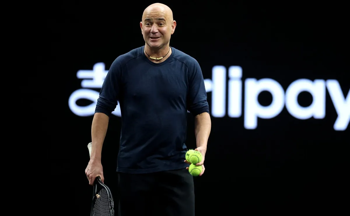 Andre Agassi impresionado por promesa del tenis sudamericano Andre Agassi impresionado por promesa del tenis sudamericano