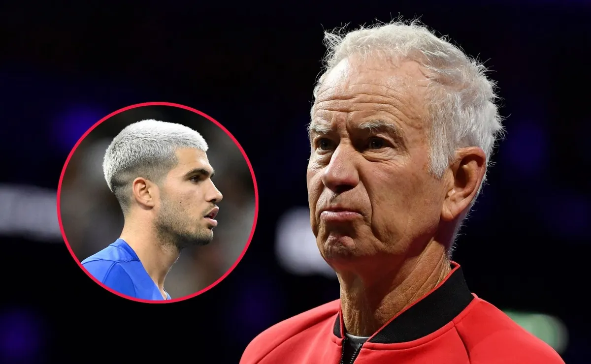 John McEnroe elogia talento de Carlos Alcaraz John McEnroe elogia talento de Carlos Alcaraz