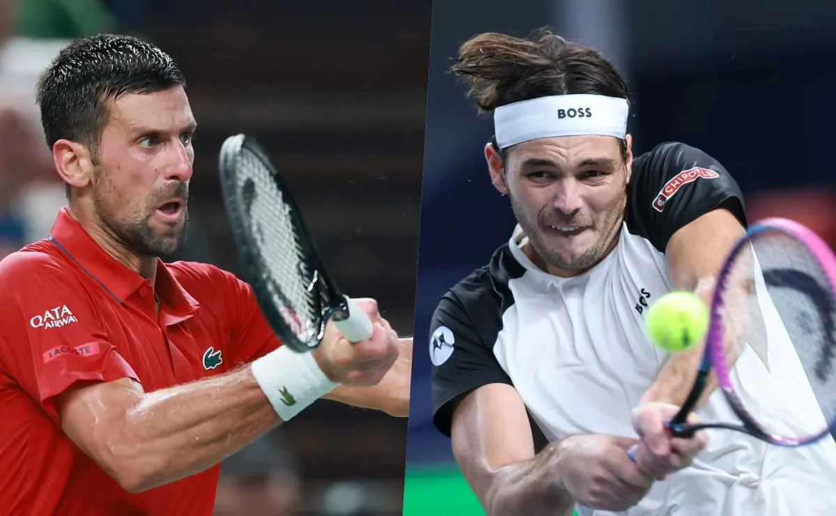 Horario y dónde ver Novak Djokovic vs. Taylor Fritz en el ‘Six Kings Slam’ Horario y dónde ver Novak Djokovic vs. Taylor Fritz en el ‘Six Kings Slam’
