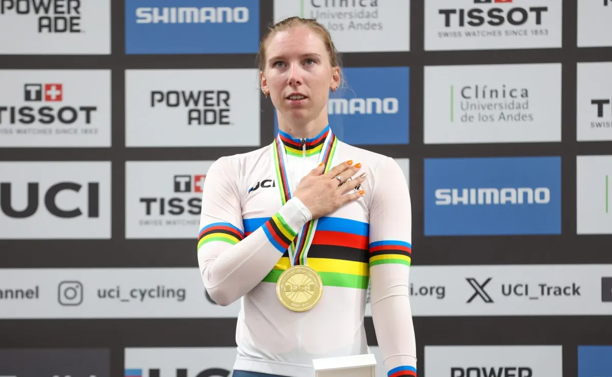 Lorena Wiebes busca nuevos logros en Chile tras ganar en el Mundial de Ciclismo de Pista Lorena Wiebes busca nuevos logros en Chile tras ganar en el Mundial de Ciclismo de Pista