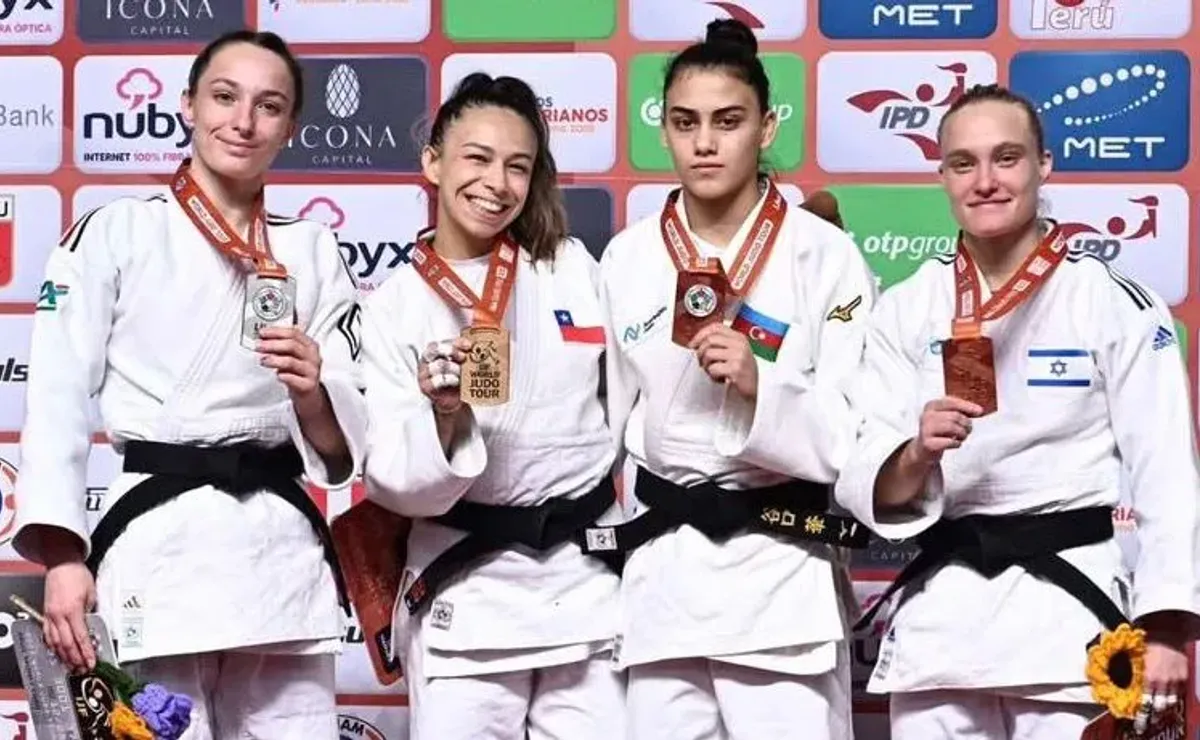 Homenaje a campeona chilena de judo Homenaje a campeona chilena de judo
