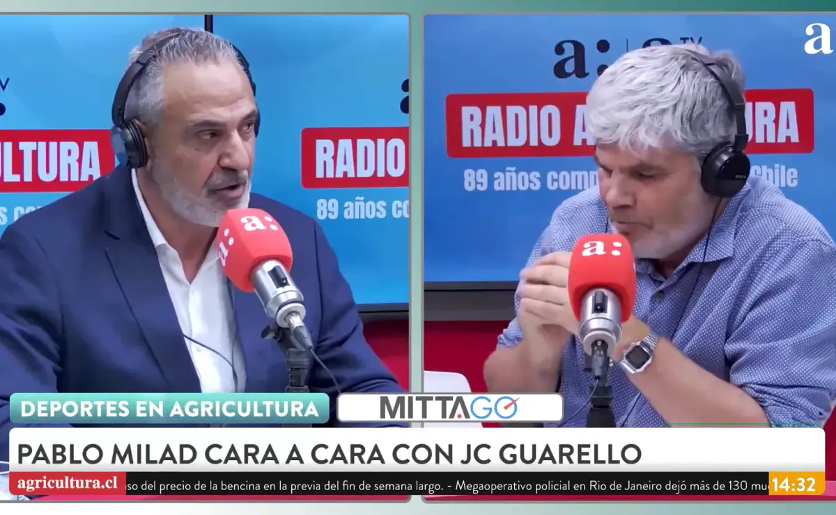 Pablo Milad niega haber echado a Rueda en polémica entrevista Pablo Milad niega haber echado a Rueda en polémica entrevista