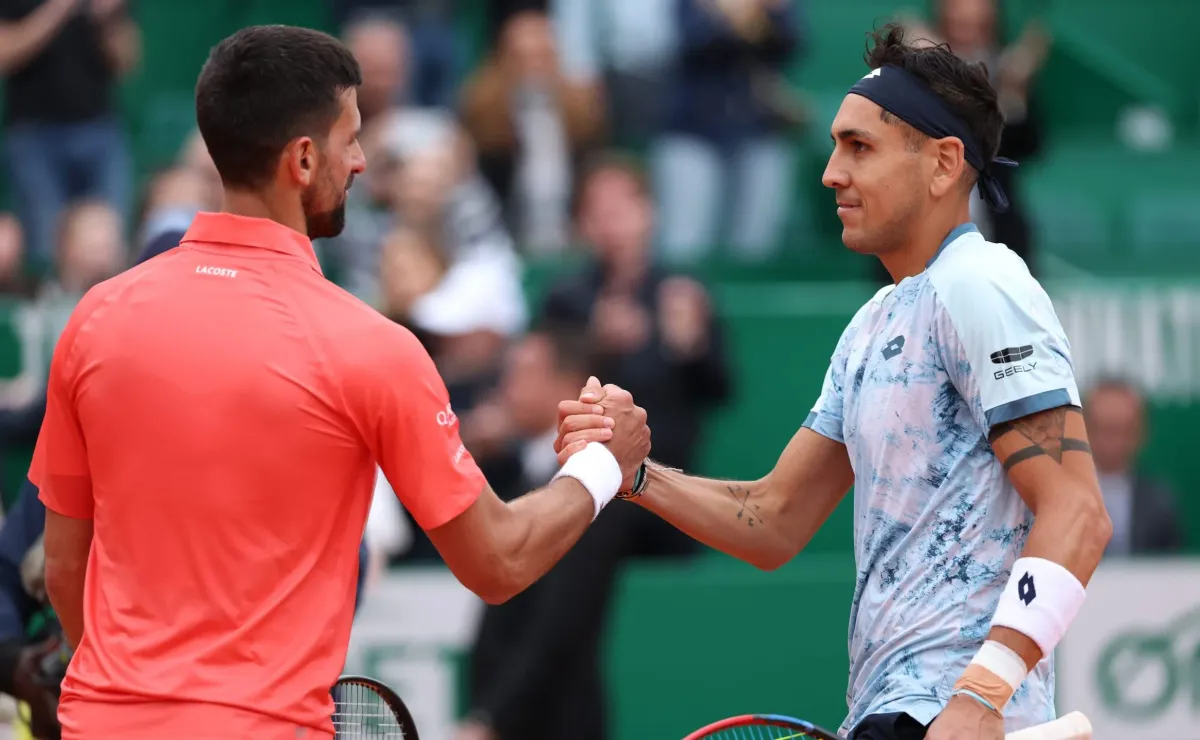 Novak Djokovic enfrentará a Alejandro Tabilo en Atenas Novak Djokovic enfrentará a Alejandro Tabilo en Atenas