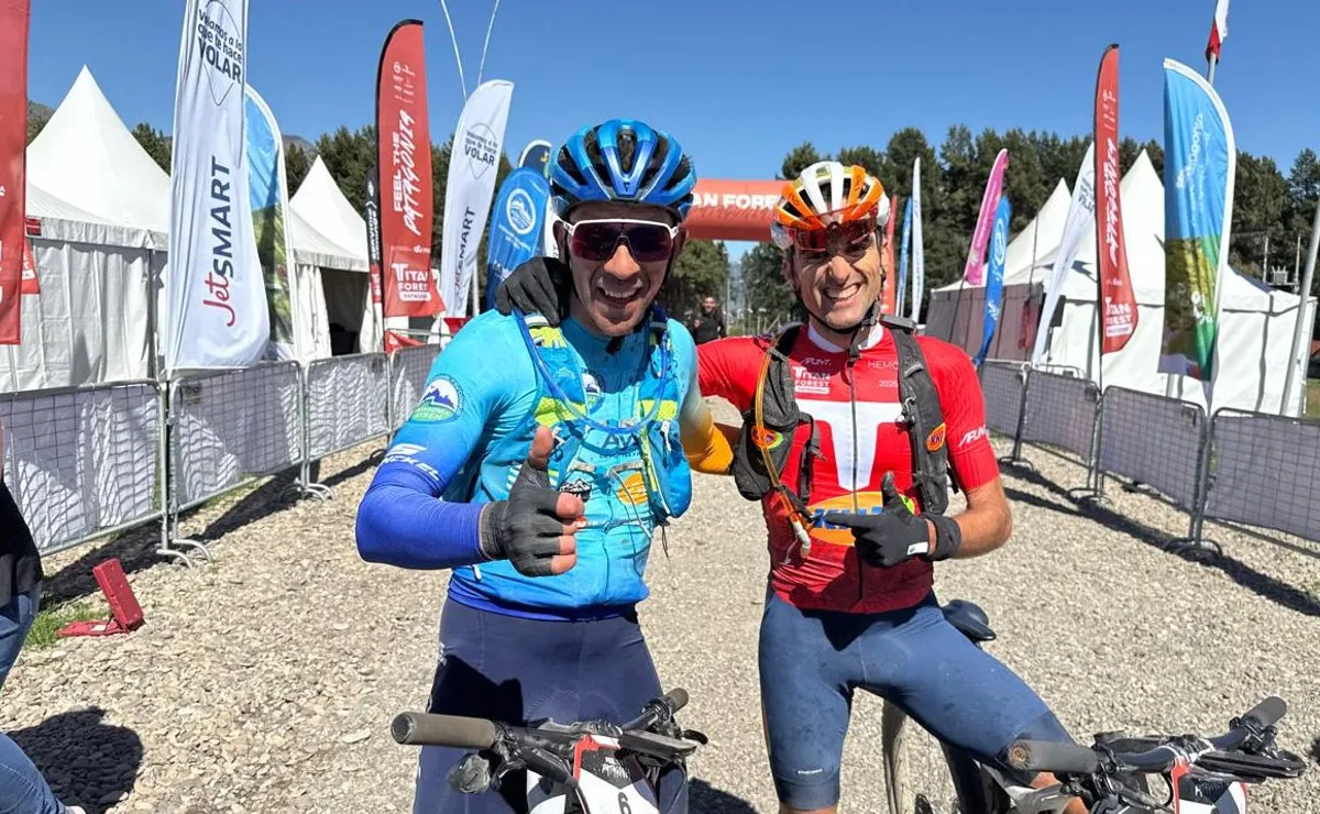 Pipo Rodríguez gana tercera etapa Titan Forest Patagonia Pipo Rodríguez gana tercera etapa Titan Forest Patagonia