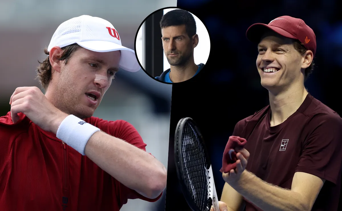 Djokovic defiende a Jarry por caso de doping de Sinner Djokovic defiende a Jarry por caso de doping de Sinner
