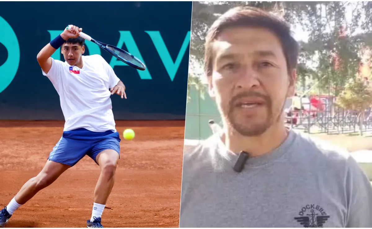 Ex goleador orgulloso por hijo tenista en ranking ATP Ex goleador orgulloso por hijo tenista en ranking ATP