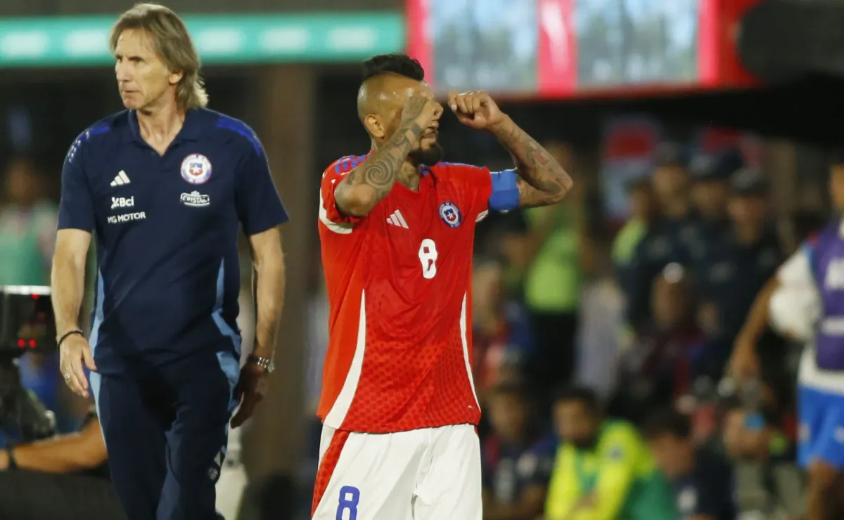 Ricardo Gareca compara a Arturo Vidal con Messi Ricardo Gareca compara a Arturo Vidal con Messi