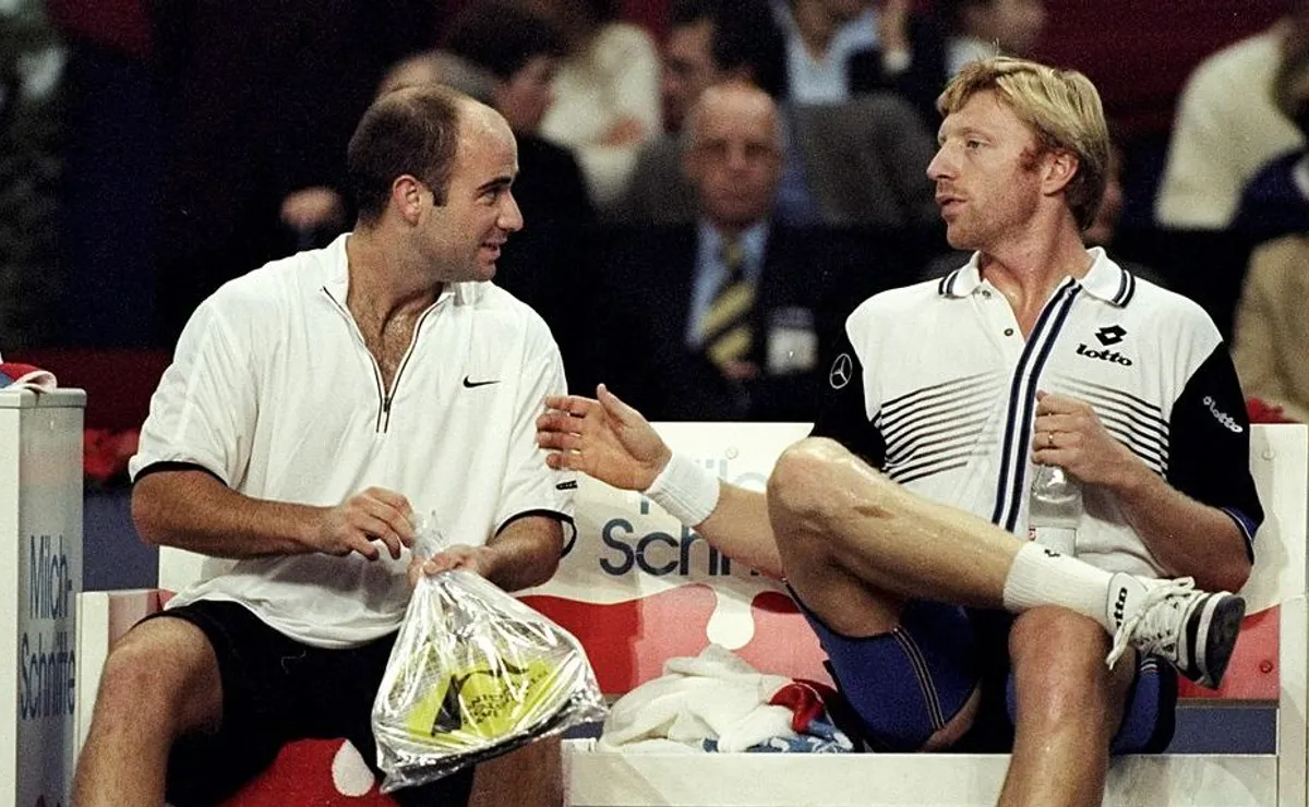 Boris Becker revela secreto sobre rivalidad con Andre Agassi Boris Becker revela secreto sobre rivalidad con Andre Agassi