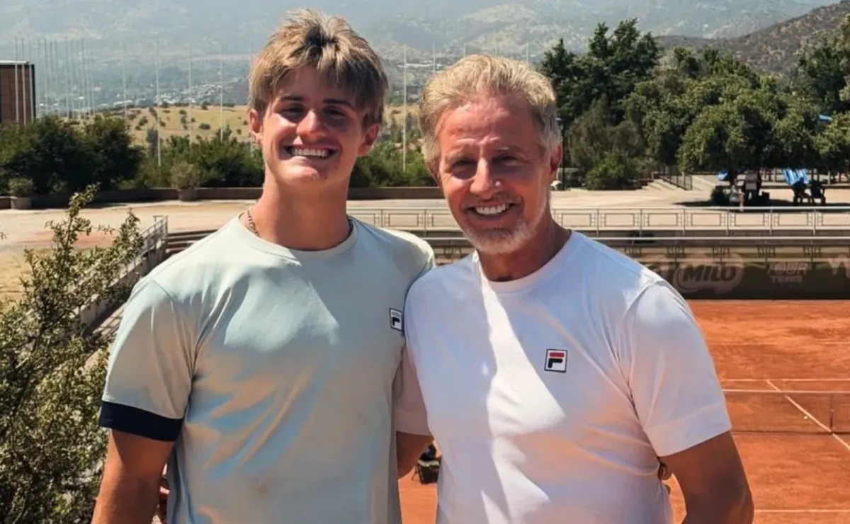 Hijo de Horacio de la Peña suma punto ATP en tenis chileno Hijo de Horacio de la Peña suma punto ATP en tenis chileno