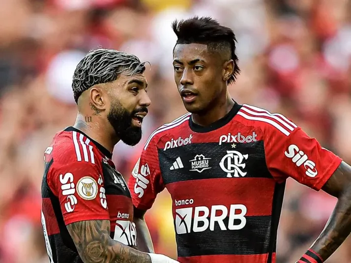 Pelo terceiro jogo seguido, Gabigol é deixado no banco de reservas