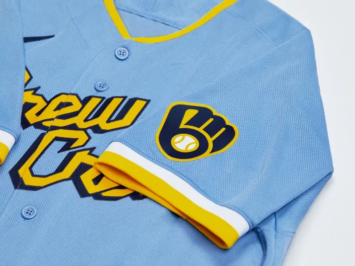 Nike da a conocer los nuevos uniformes estilo retro de los Brewers para el  2020