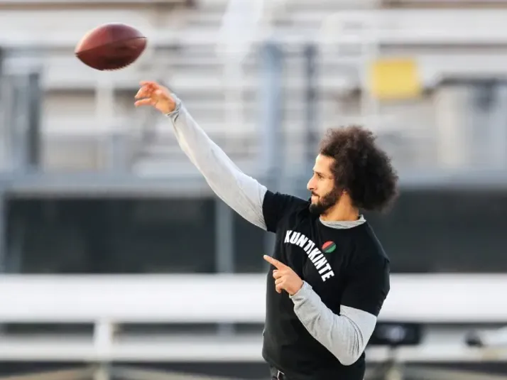 Colin Kaepernick holds first NFL workout since 2017