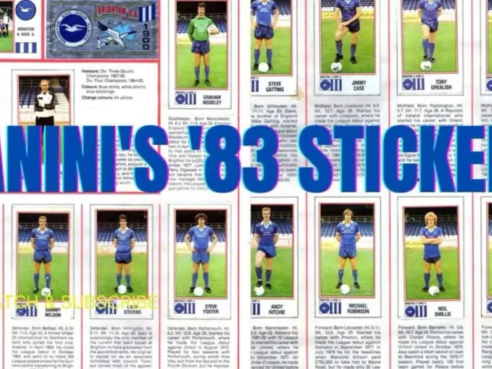 Swapsies and shinies: 60 years of Panini football stickers, Soccer
